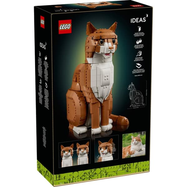 LEGO Ideas 21376 Ingefærkat, 1755 brikker