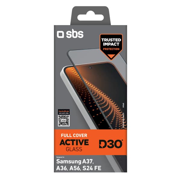 Hærdet glas til Samsung Galaxy A37 D3O