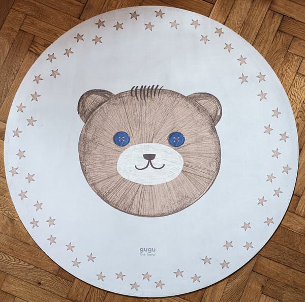Teddy Solo gummimåtte