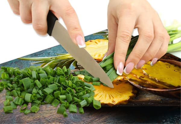 Lasinen liesisuoja 90x52 Pineapple