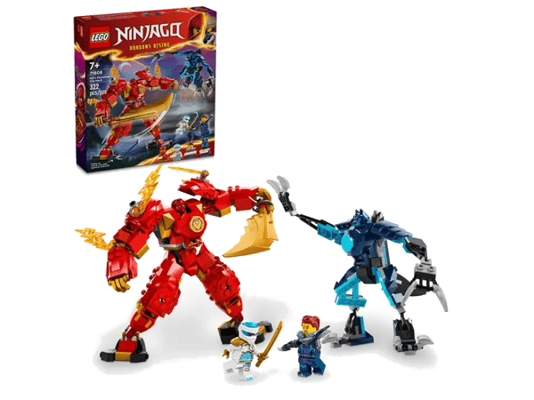 LEGO Ninjago 71808 Kais elementära eldrobot 7+ (322 bitar)
