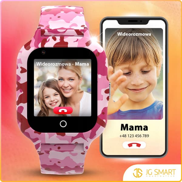 SMARTKLOCKA NEMO LTE - ROSA