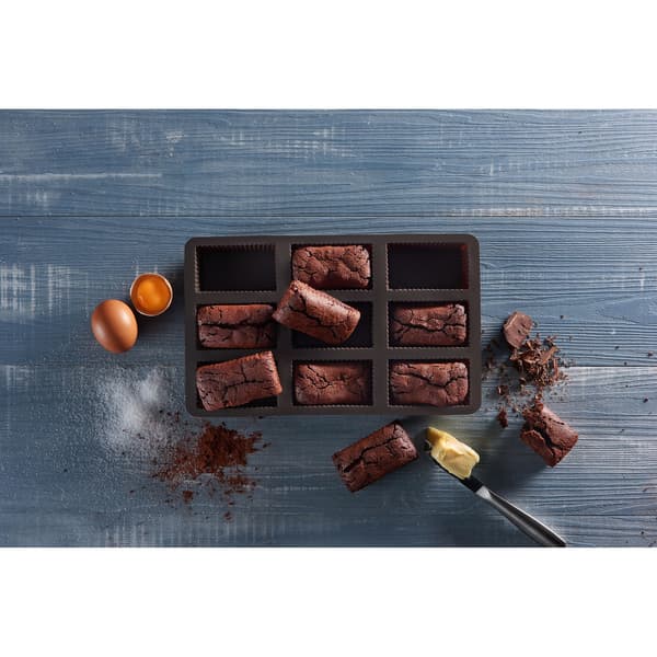 Lurchpanna för 9 brownies