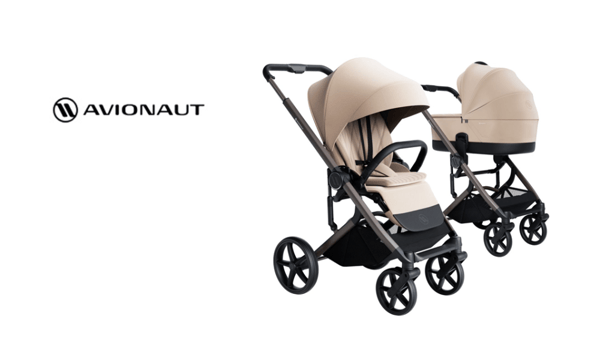 Avionaut Sirius 2-i-1 Beige Multifunktionel Klapvogn