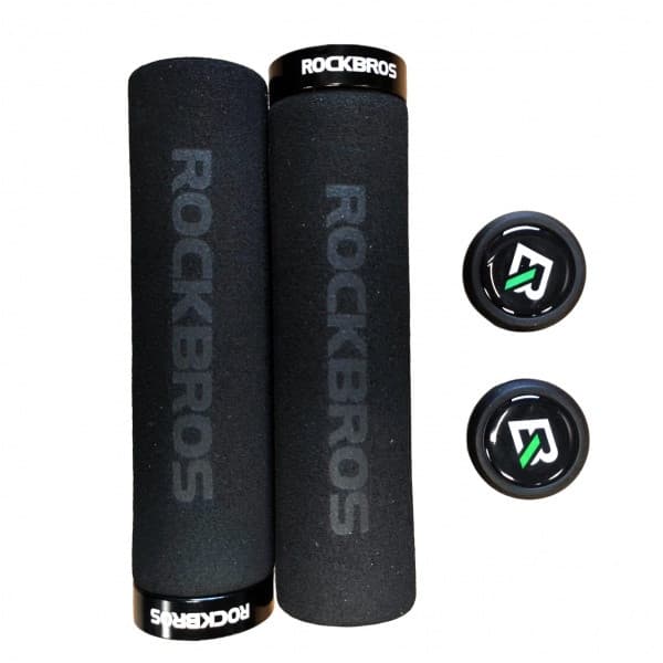 ROCKBROS sorte cykelgreb (BT1001BKBK) sorte spænder