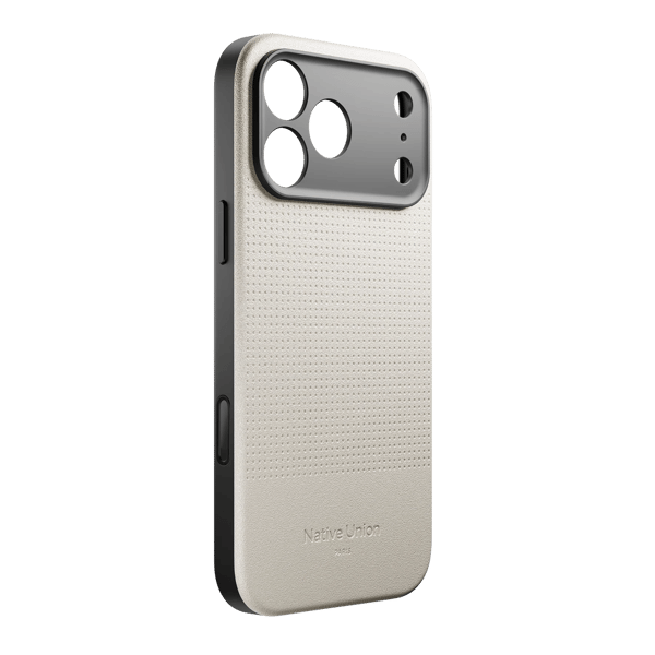 Native Union Active Case - etui til iPhone 17 Pro Max kompatibelt med MagSafe (sandsten)