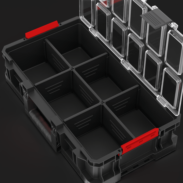 QBRICK SYSTEM TWO ORGANIZER FLEX Plus modulaarinen työkalupakki 14,3 l