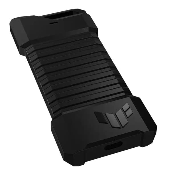 ASUS TUF Gaming A1-drevkabinet, USB-C 3.2, holdbart, sort