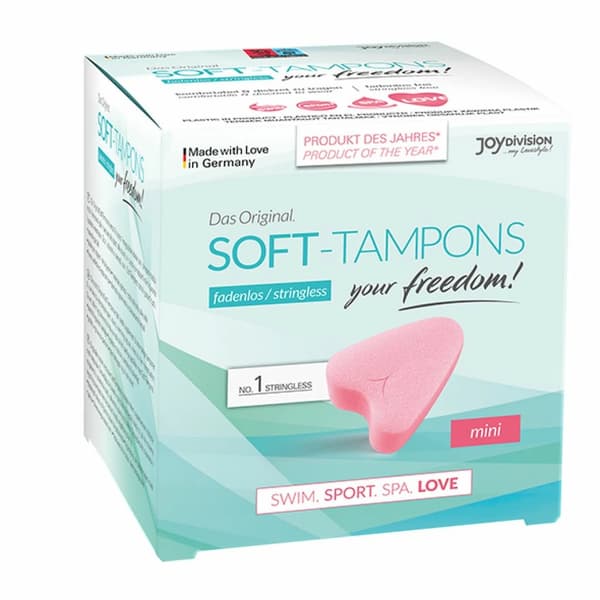Joydivision SoftTampons Stringless Mini tamponit 3 kpl