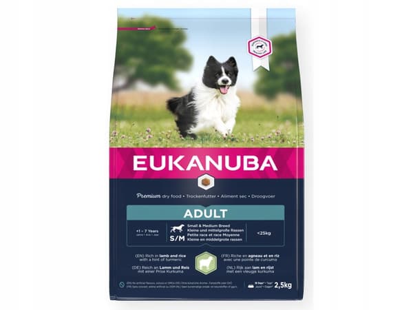 EUKANUBA torrfoder för vuxna West White Terrier hundar 2x2,5 kg