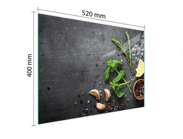 SKÄRBRÄDA I GLAS 52x40 SKIFFE
