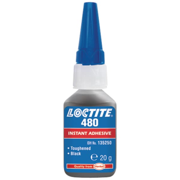 Lynlim, sort 480, 20 g LOCTITE