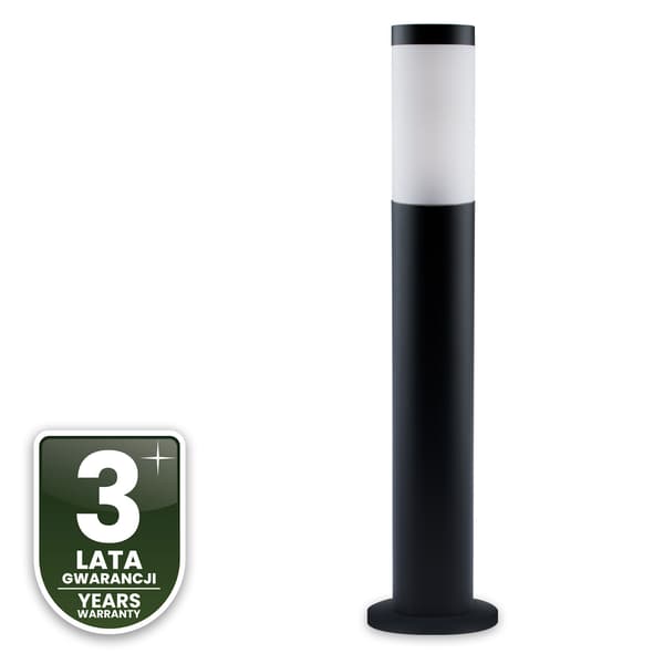 Udendørs have lampe E27 sort stolpe 65cm Lilium LUMILED