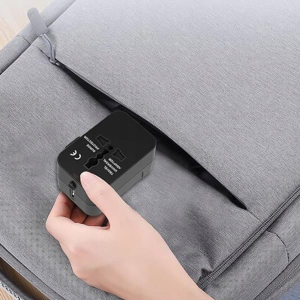 Rejseadapter stikdoserAdapter USA Storbritannien verden over USB-C PD-oplader