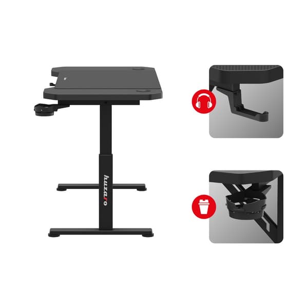 Huzaro Hero 2.6 Sort Gaming Desk