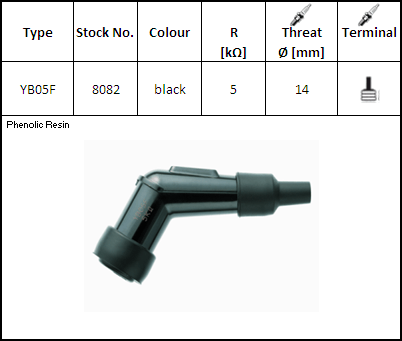 NGK Lysrør YB05F (kode 8082) YBX