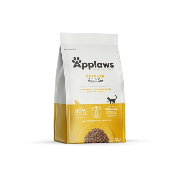 Applaws kattmat torrfoder med kyckling, chicken, 7,5 kg