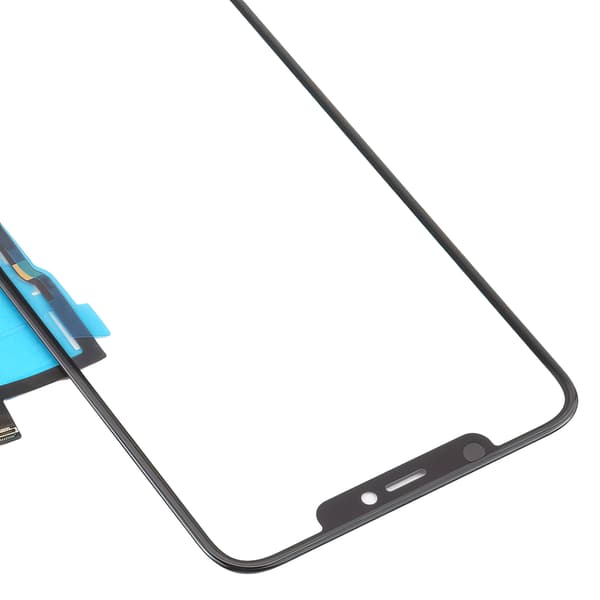 Touch-glas och OCA-lim för iPhone 11 Pro Max (lång flex) utan IC-kontroller