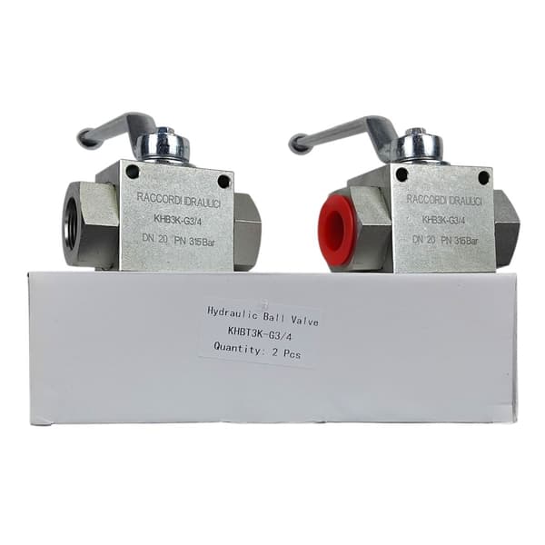 Trevejskugleventil BK3 BSP 3/4" (indvendigt gevind)