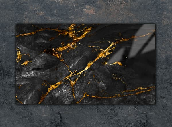 SKÄRBRÄDA I GLAS 52x30 MARMOR