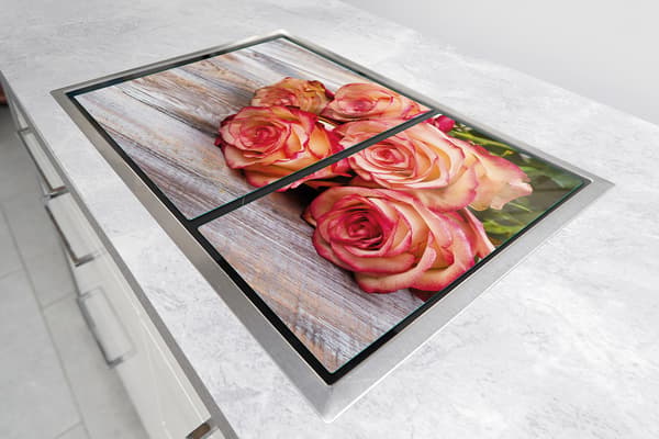 LASINEN SUOJALEVY LIEDELLE 75x52 ROOSU