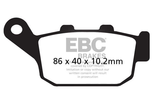 EBC FA140 bremseklodser (sæt til 1 skive)