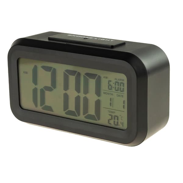AP29 DIGITAL VÆKKEUR STORT LCD-TERMOMETER BORDKALENDER SNOOZE