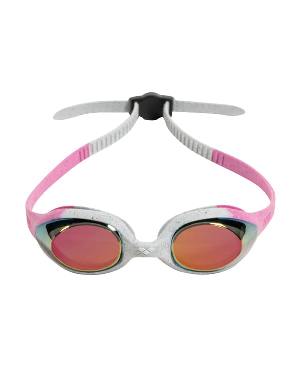 Arena SPIDER JUNIOR MIRROR R_ROSA-GRÅ-ROSA Simglasögon