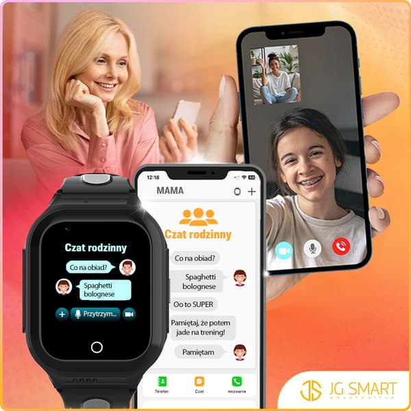 SMARTKLOCKA KOSMO - SVART