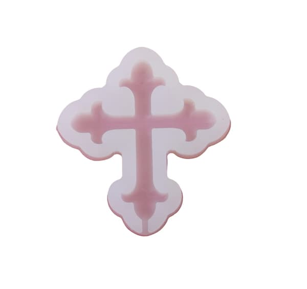 Silikonform för isomalt CROSS