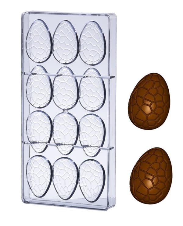 DINOSAUR ÆG polycarbonat chokoladeform