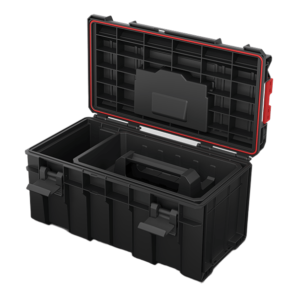 Qbrick system PRO 500 Basic med verktygslåda i plast 14l