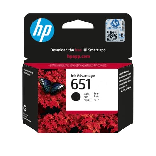 HP 651 (C2P10AE) bläckpatron, svart