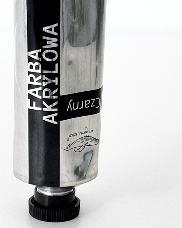 Artistic Professional svart akrylfärg 120 ml