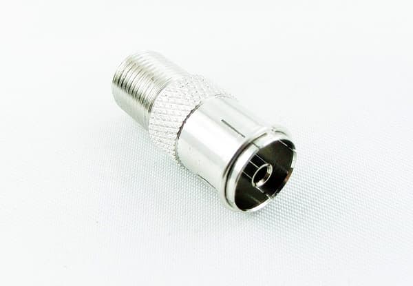 TV-ANTENNE-STIKKONVERTERING F-STIKK