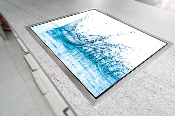 SKÄRBRÄDA I GLAS 52x30 VATTEN