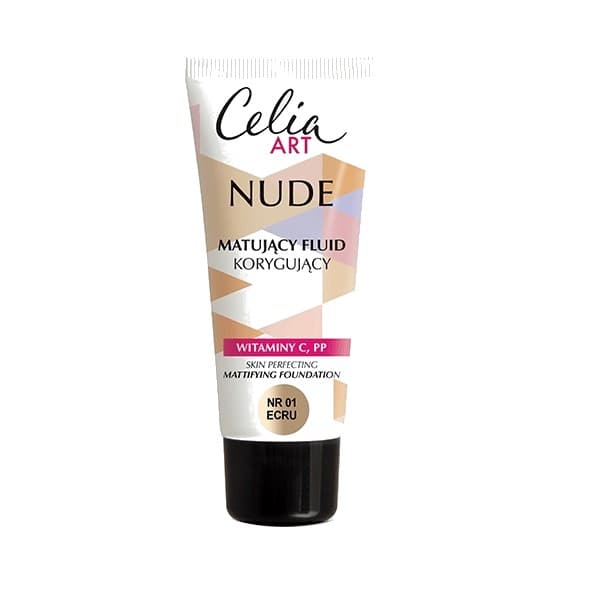 Celia Art Nude Mattifying Correcting Fluid nr. 01 ecru 30ml