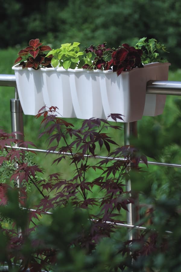 CROWN DCRO600 rækværksblomsterpotte | Terrakotta