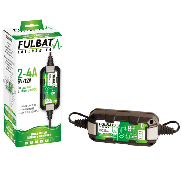 FULBAT FULLOAD F4 oplader - 6V/12V OPLADER 2-4A (NY)