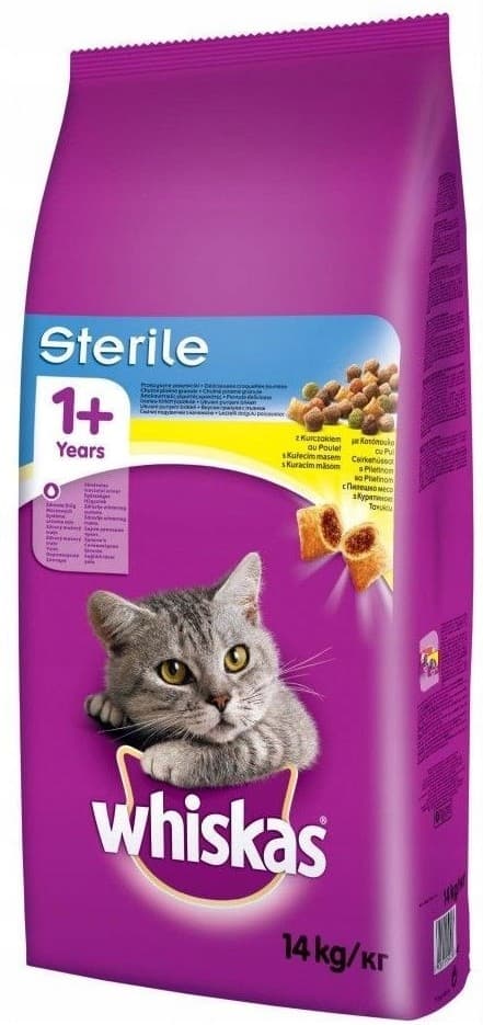 WHISKAS Steril 14 kg