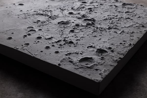 Rymdtallrik: Apollo 11 - 20x20 cm