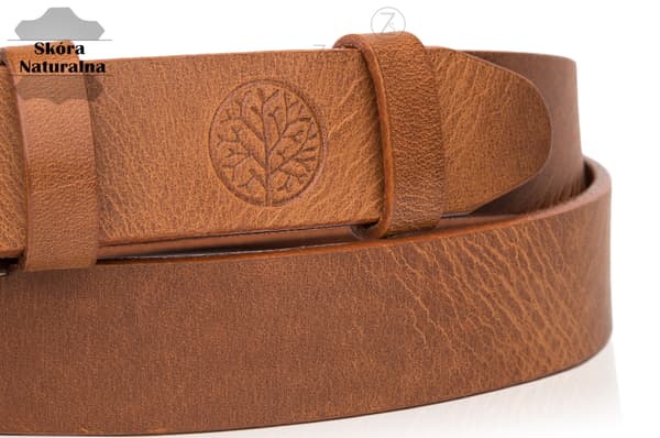 LIC30-0 CAMEL 110 Läderbälte REGULAR +CERTIFIKAT