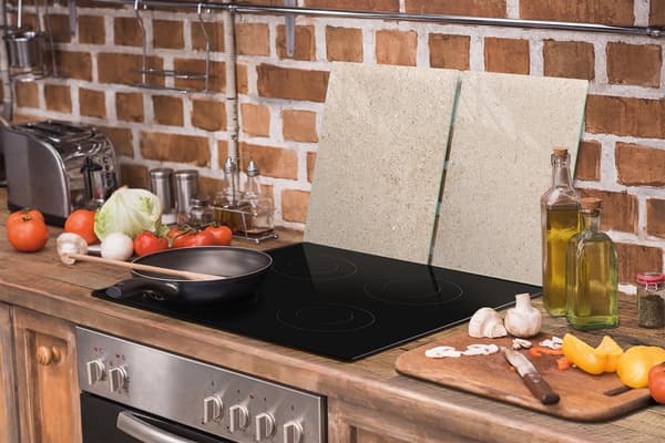LASINEN SUOJALEVY LIEDELLE 75x52 BEIGE
