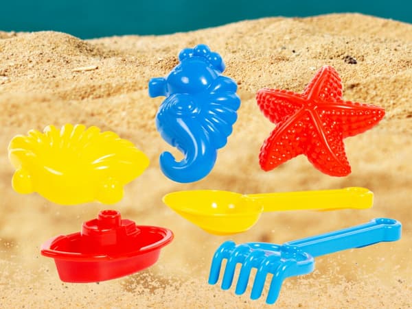 Spade krätte båd sandsæt til stranden med 5 dele
