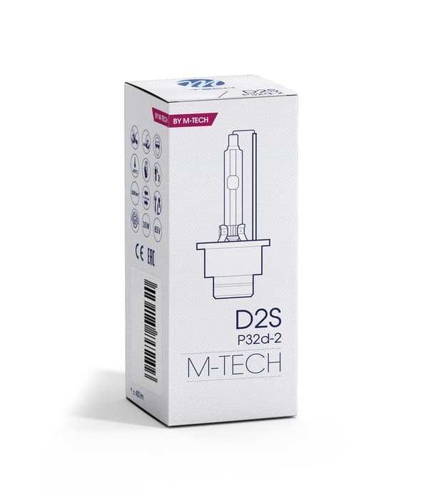 Xenon D2S 5000K ksenonlamppu M-tech