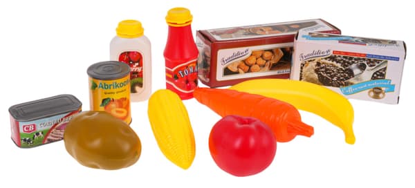 Kundvagn + Tillbehör Röd