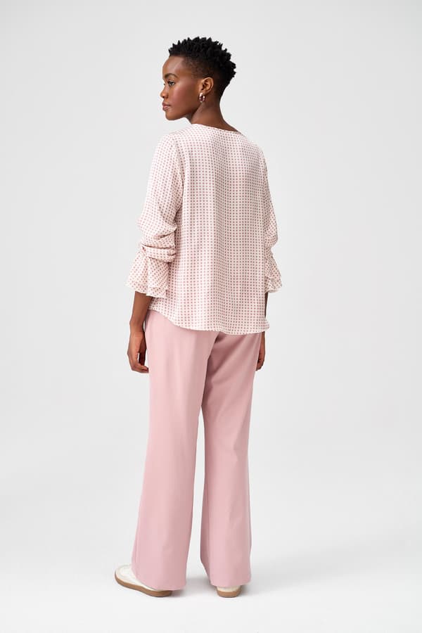 Isa Lyserød Damebluse 36