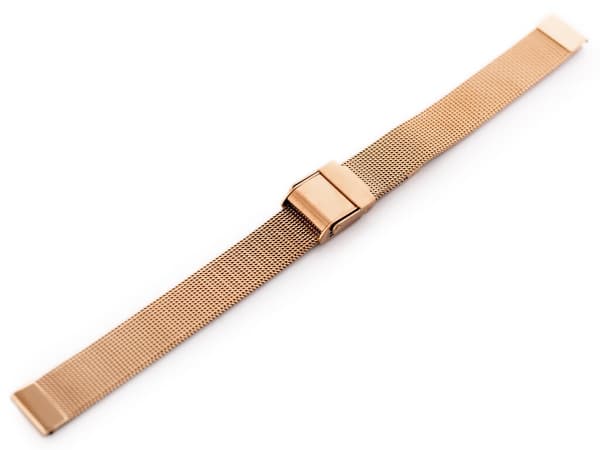 Pacific 04E armbånd - HQ mesh - rosaguld 14mm