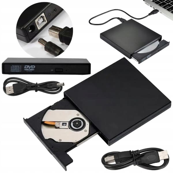Ekstern bærbar pc cd-r dvd usb-brænder og afspiller