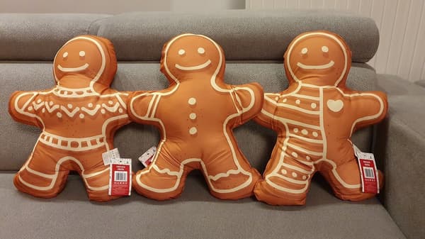 MR. COOKIE julkudde PEPPARKAKA Pepparkakakudde